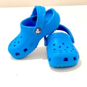 Crocs Unisex Blue Comfort Classic Slip On Slingback